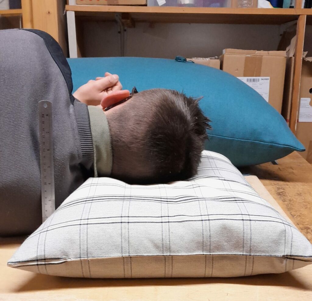 oreillers en balles d'épeautre bio