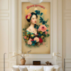 Tenture velours Madame Butterfly