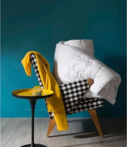 couette camargue brun de vian tiran laine mérinos