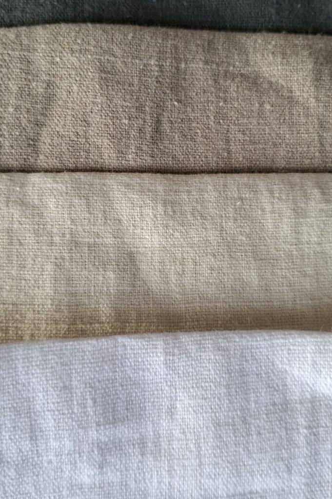 Tissu 100% lin LINDER MATELAS laine