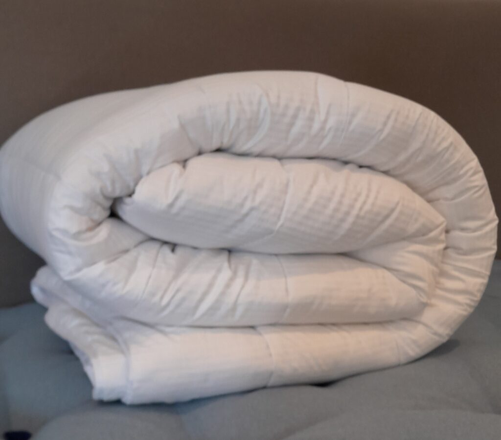 Couette en laine bio artisanale