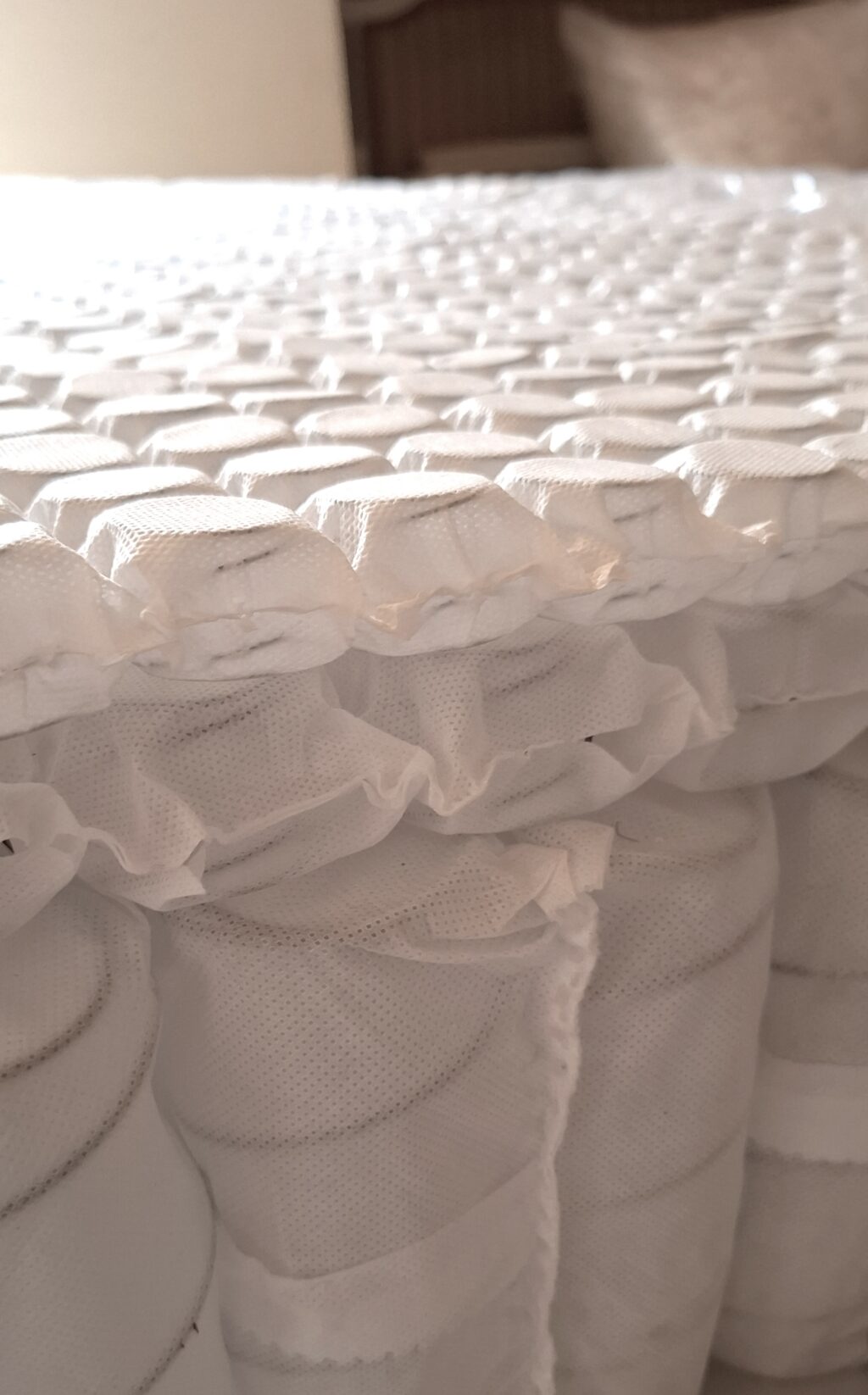 matelas laine sur mesure avec ressorts ensachés
