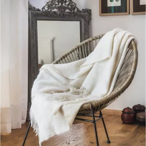 plaid baby lama brun de vian tiran