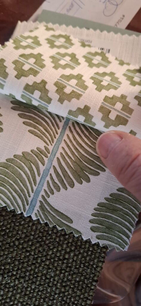 Tissus naturels & responsables pour tête de lit Cardelaine