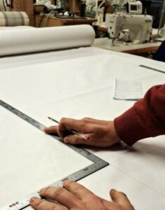 atelier fabrication oreillers Cardelaine