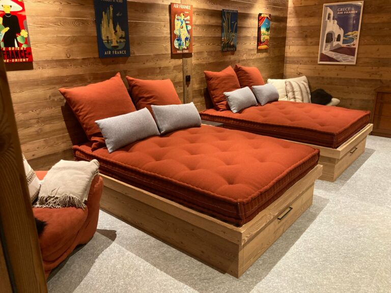 matelas laine Cardelaine fabriqué en France avec tissu Arpin