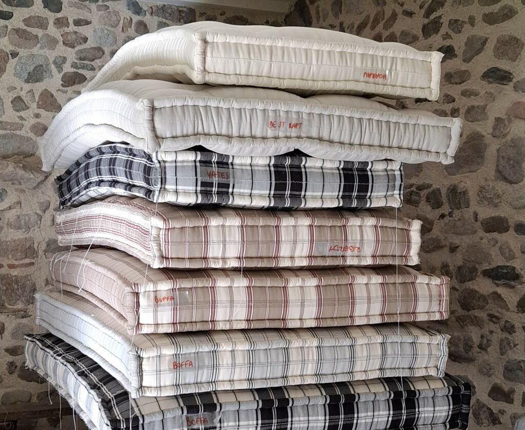 Matelas laine naturelle 100% laine fabrication artisanale