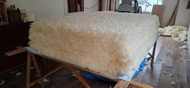 Confection d'un matelas laine un savoir faire depuis 1838