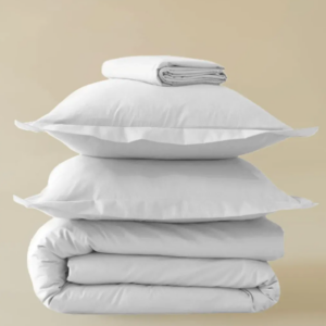 Linge de lit en percale de coton Sylvie Thiriez