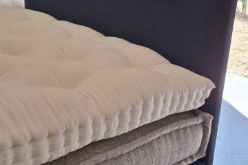 Matelas laine fabriqué en France par Cardelaine avec crin de cheval
