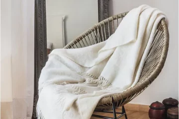 plaid baby lama brun de vian tiran